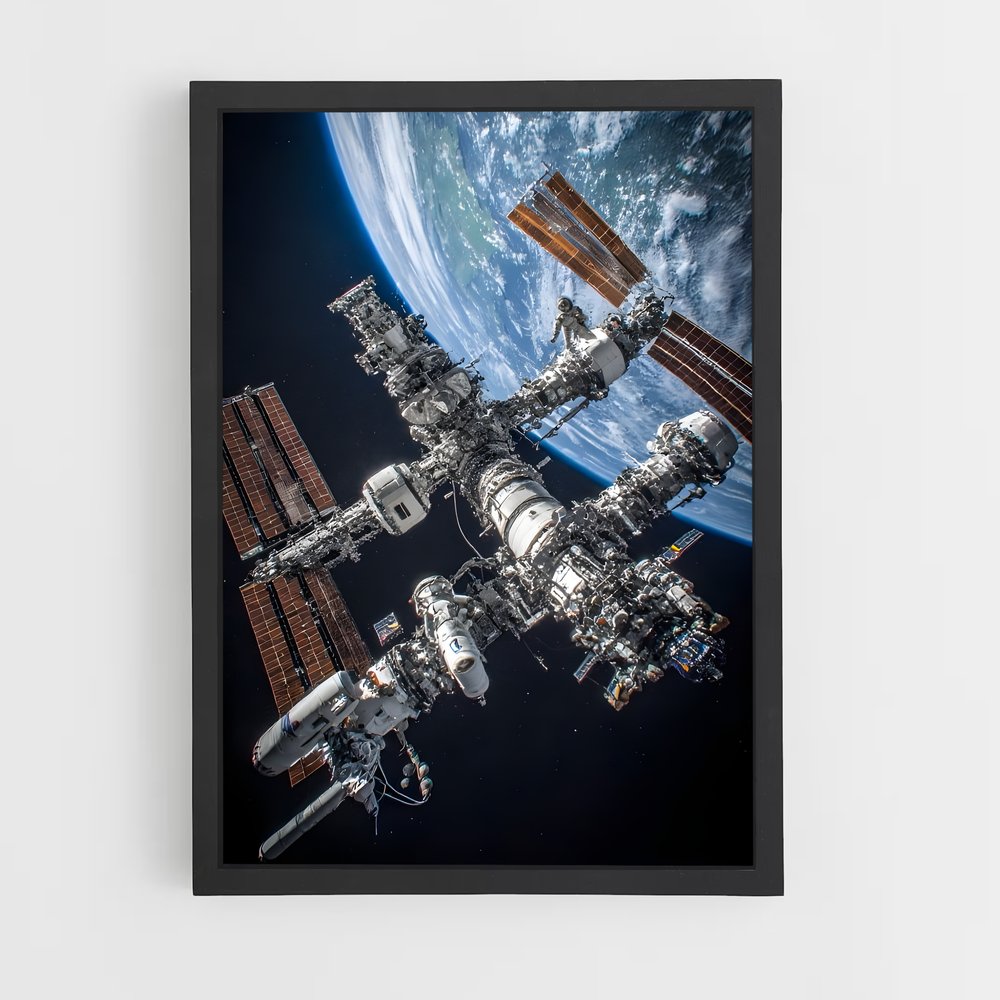 Poster Voyage Orbital – affiche Astronomie (vue 2)